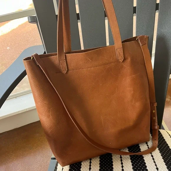 Madewell The Zip-Top Medium Transport Tote - Picture 2 of 7